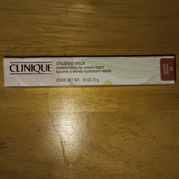 BNIB-Clinique chubby stick moisturizing lip colour balm(Curviest Caramel) - Picture 4 of 8